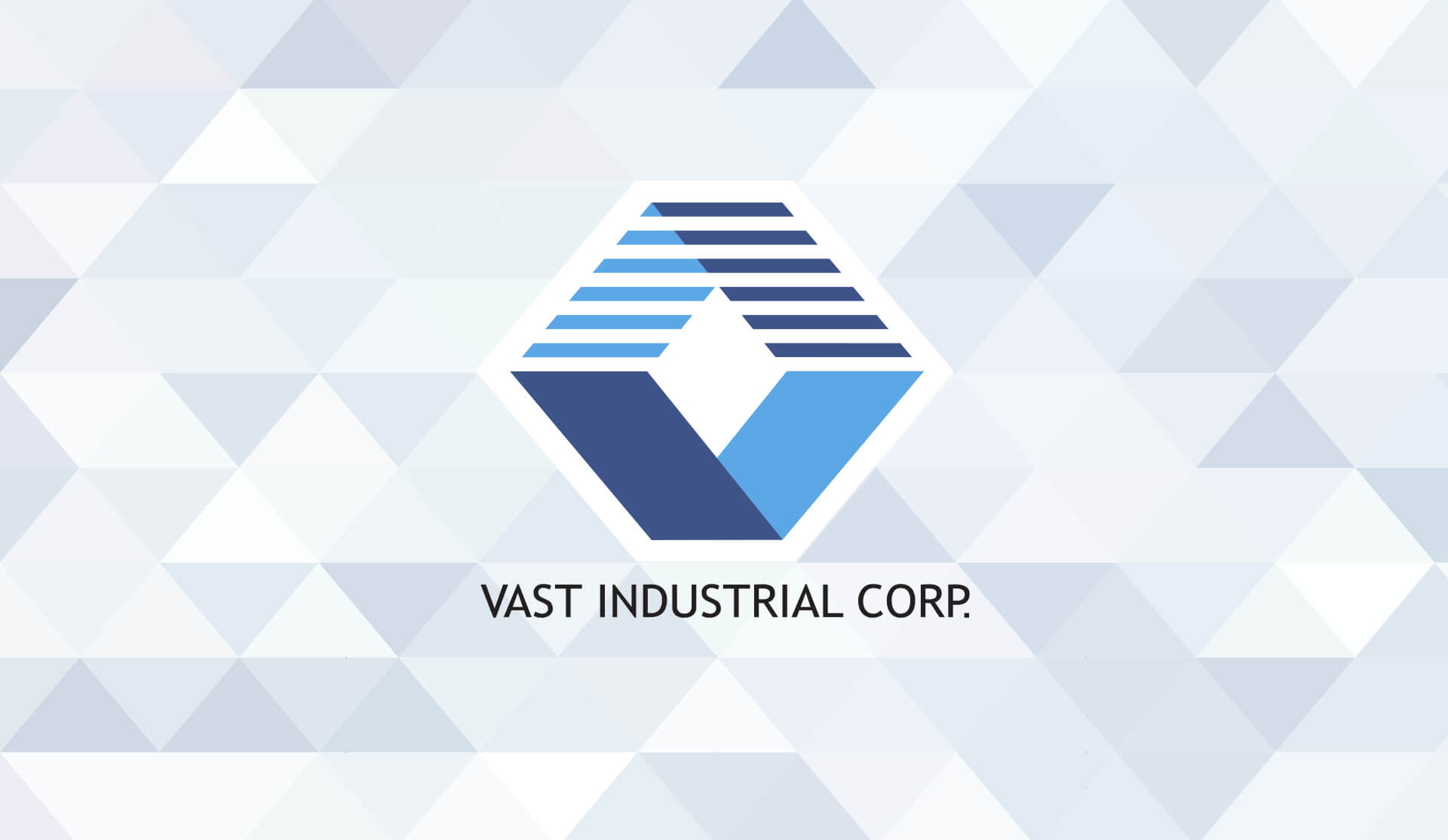 VAST Industrial Corp. Logo and Background